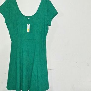 MAEVE by Anthropologie Fit & Flare Kelly Dress sz L NWT